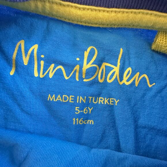 Mini Boden Ski Jump Tee EUC 5/6 - Picture 3 of 3